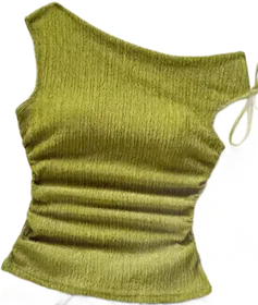 Green top sorted in the Tops category